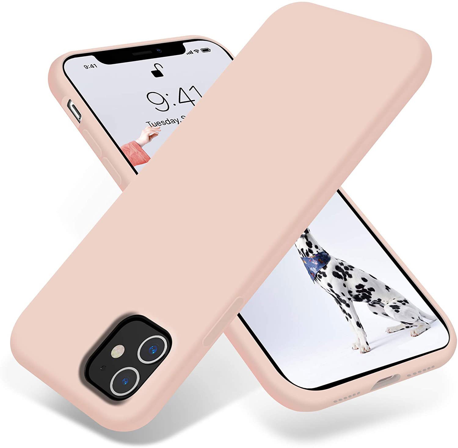 iPhone 11 Pro Max Hoesje Roze Siliconen - Full Body IYUPP