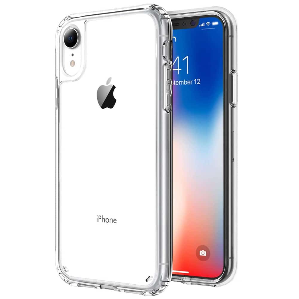 Geavanceerd Arrangement Fervent iPhone XR Bumper Hoesje Transparant Shockproof Cover - IYUPP