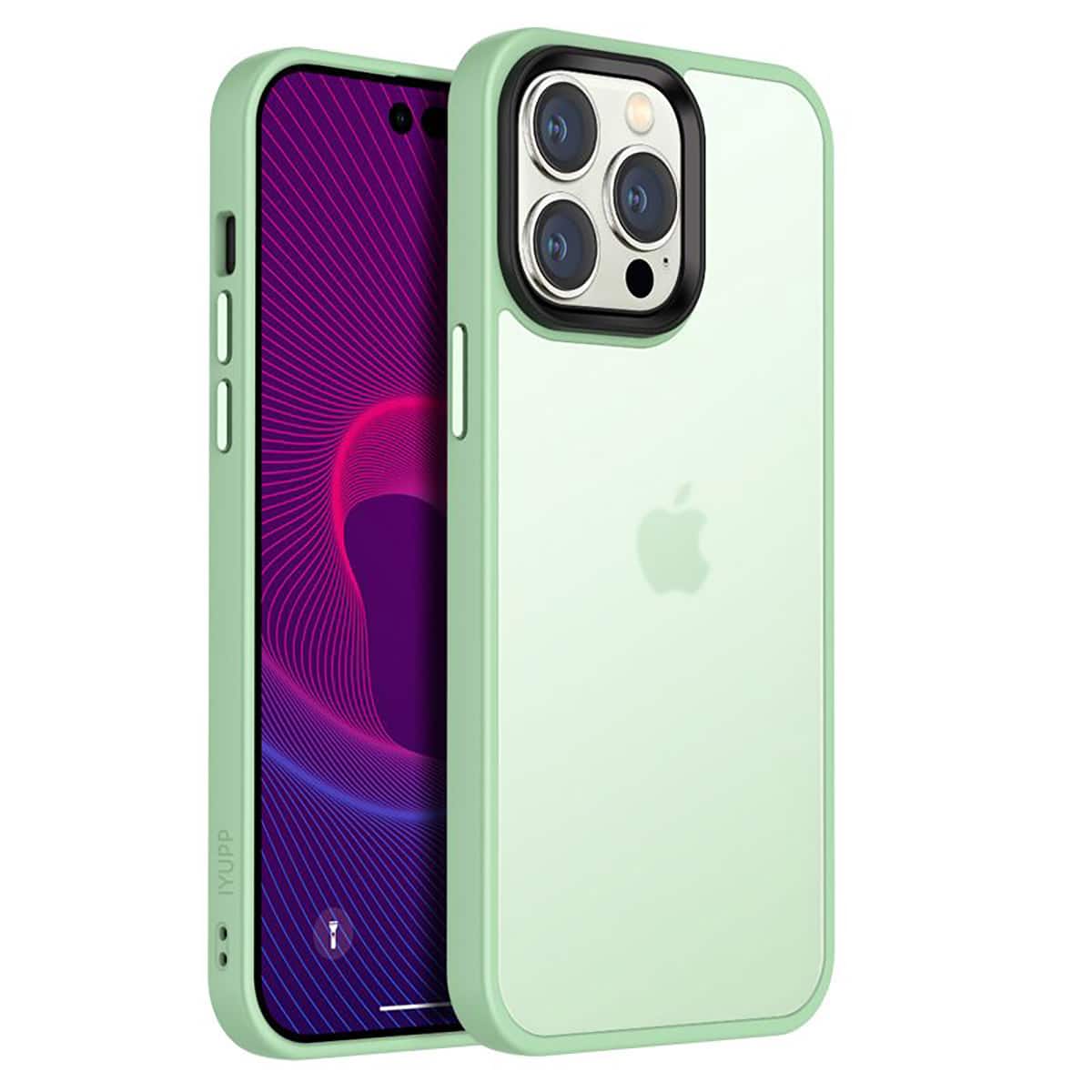 Dapper draai Republiek IYUPP iPhone 11 Hoesje Groen Bumper - IYUPP