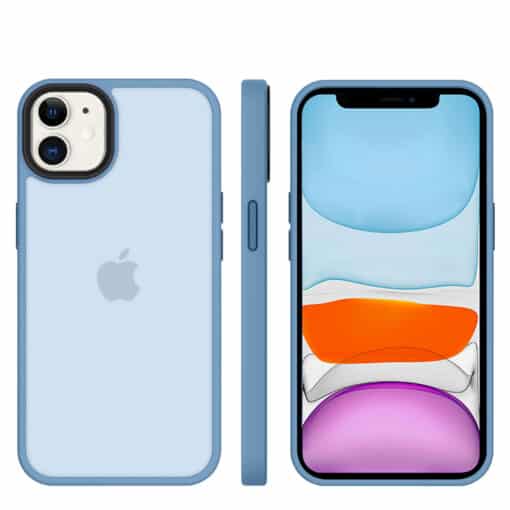 IYUPP iPhone 11 Hoesje Blauw - Afbeelding 2